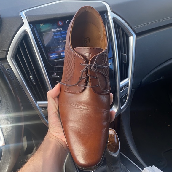 Brown Florsheim Dress Shoes (Oxfords) - Picture 3 of 5